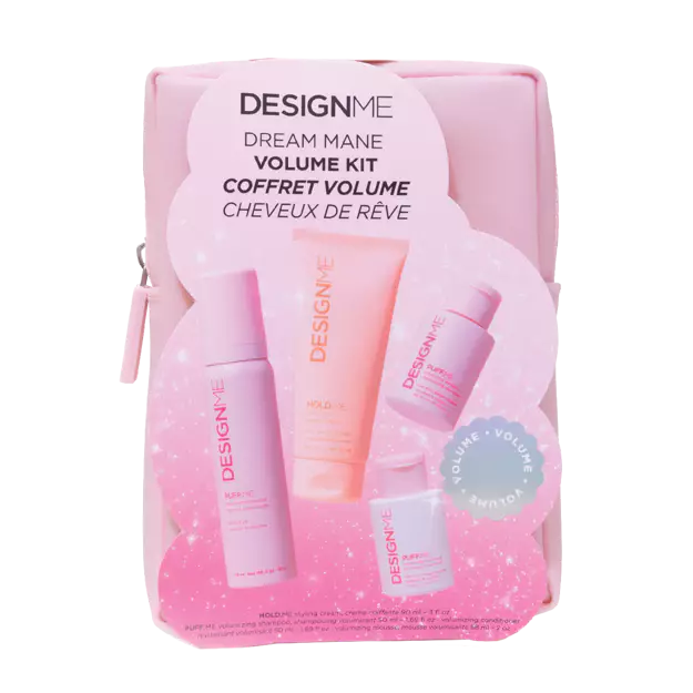 Design.Me Holiday Puff.Me Dream Mane Volume Kit